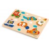 Djeco drewniane puzzle pojazdy dla dzieci od 18 mc Djeco drewniane puzzle pojazdy dla dzieci od 18 mc
