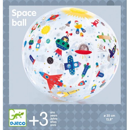 Djeco piłka plażowa kosmos dla dzieci od 3 lat