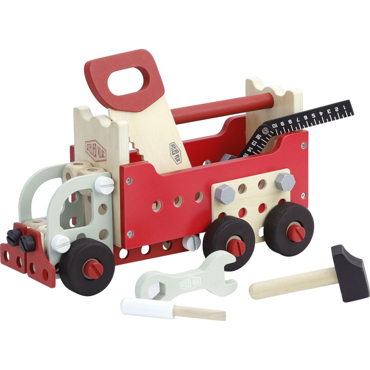 Vilac Klocki konstrukcyjne w skrzyni 96 szt od 4 lat