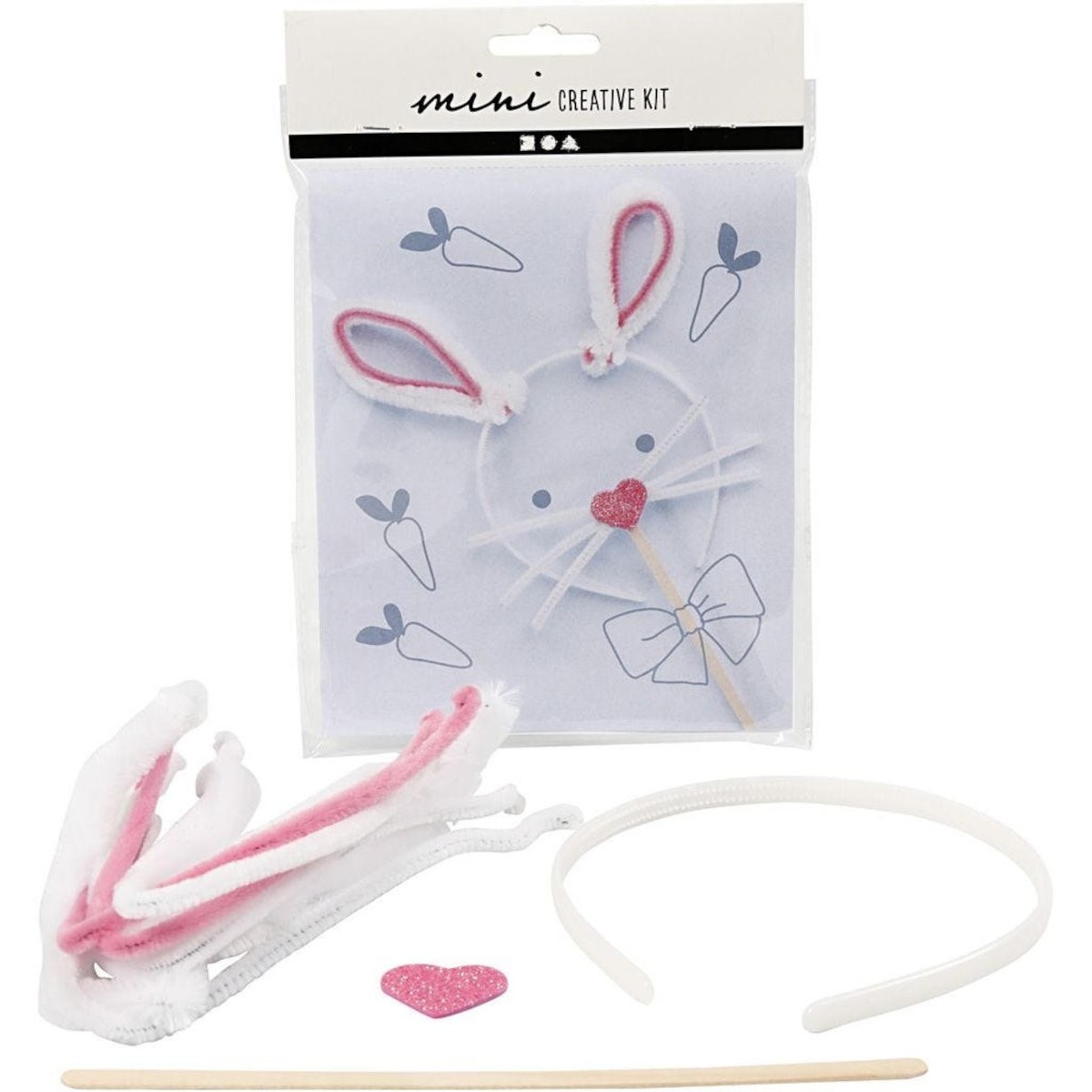 Opaska z uszami i nos Zajączka do robienia +3, Creotime