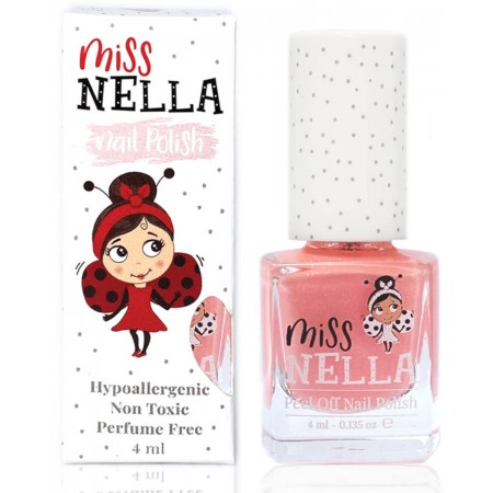 Miss Nella Peach Slushie lakier do paznokci peel-off dla dzieci Miss Nella Peach Slushie lakier do paznokci peel-off dla dzieci