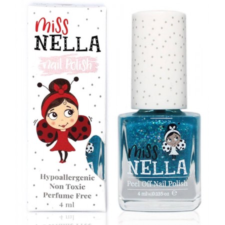 Miss Nella Under The Sea Glitter lakier do paznokci peel-off dla dzieci Miss Nella Under The Sea Glitter lakier do paznokci peel-off dla dzieci