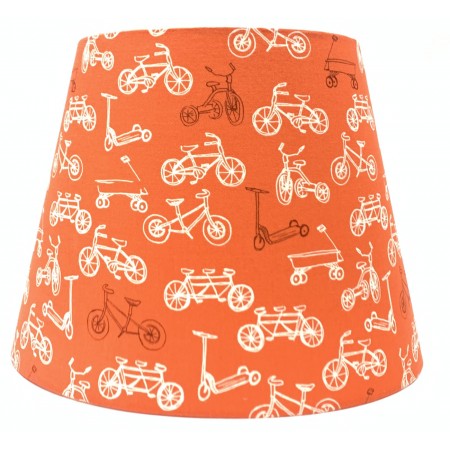 Lampa stojąca dla dziecka Rowerki Czerwone stożek, Lamps & Co. Lampa stojąca dla dziecka Rowerki Czerwone stożek, Lamps & Co.
