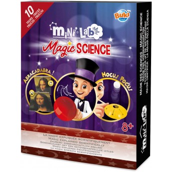 Buki Mini Lab 10 magicznych sztuczek dla dzieci +8