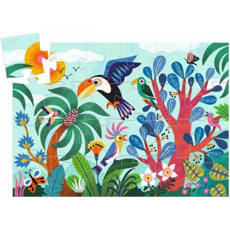 Djeco Puzzle 24 elem. Tukan dla dzieci +3 Djeco Puzzle 24 elem. Tukan dla dzieci +3