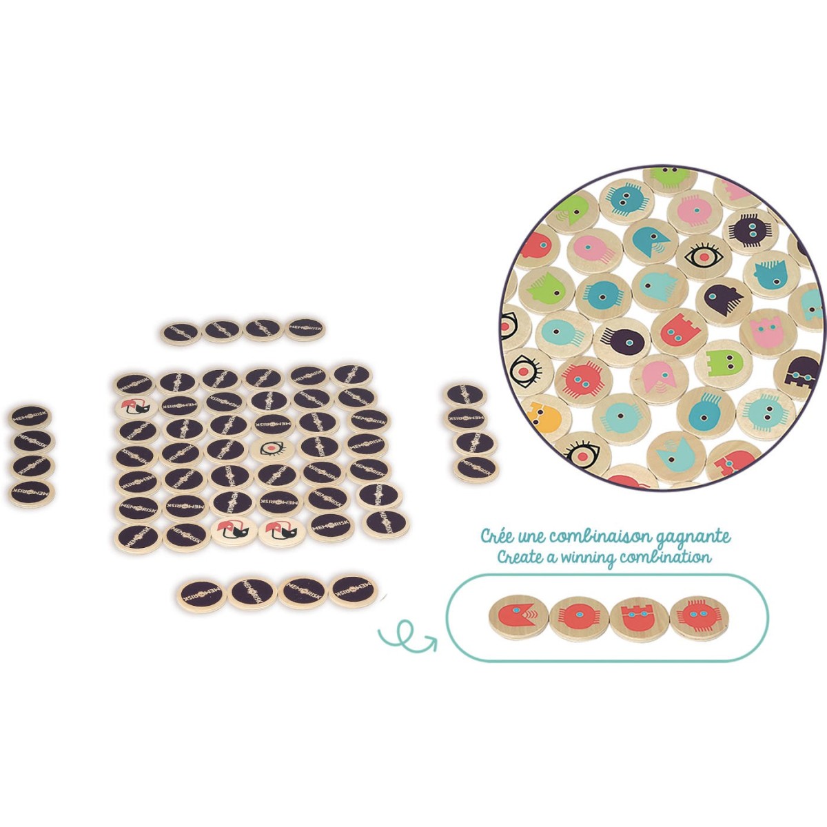 Vilac Gra pamięciowa i strategiczna Memorisk dla dzieci +6