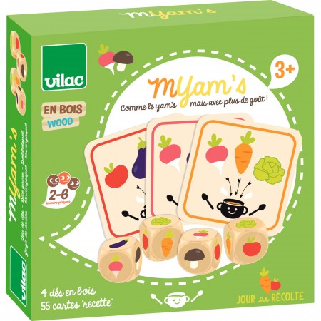 Vilac Gra w kości Myams dla dzieci +3 Vilac Gra w kości Myams dla dzieci +3