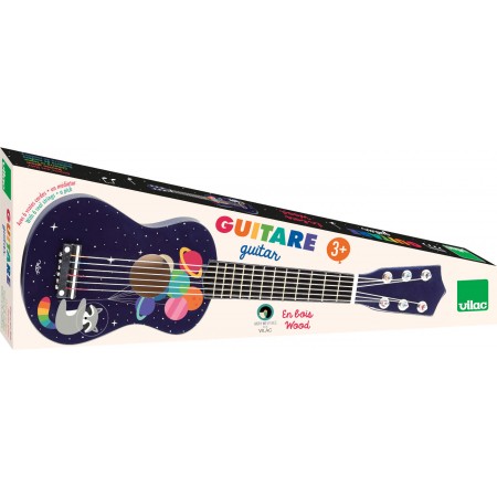 Vilac Gitara drewniana Rainbow zabawka Andy Westface