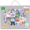 Vilac Gra memo drewniana Iceland 48 elementów +2 Vilac Gra memo drewniana Iceland 48 elementów +2