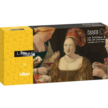 Vilac Puzzle 1000 el. Oszust z Asem Karo Muzeum Luwr Vilac Puzzle 1000 el. Oszust z Asem Karo Muzeum Luwr