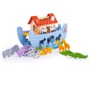 Drewniany sorter kształtów Arka Noego, Bigjigs Toys Drewniany sorter kształtów Arka Noego, Bigjigs Toys