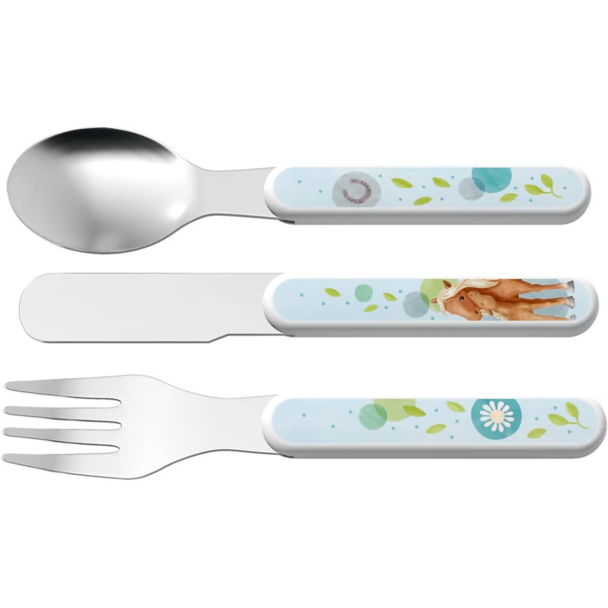 Haba Sztućce dla dzieci Konie komplet 3 szt