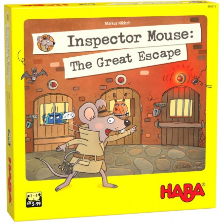 Haba Gra Inspektor Mysz: Wielka ucieczka od 5lat Haba Gra Inspektor Mysz: Wielka ucieczka od 5lat