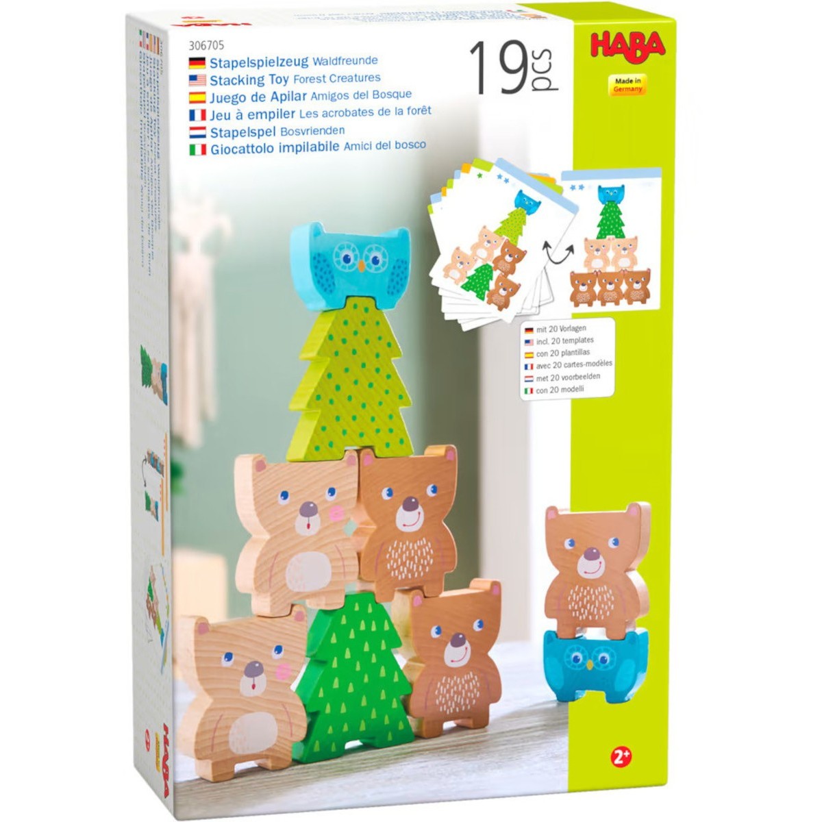 Haba Zręcznościowa gra balans Zwierzęta Leśne +2lat