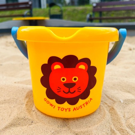 Wiaderko Zoo 16cm zabawka dla dzieci +12m, Gowi Toys Wiaderko Zoo 16cm zabawka dla dzieci +12m, Gowi Toys