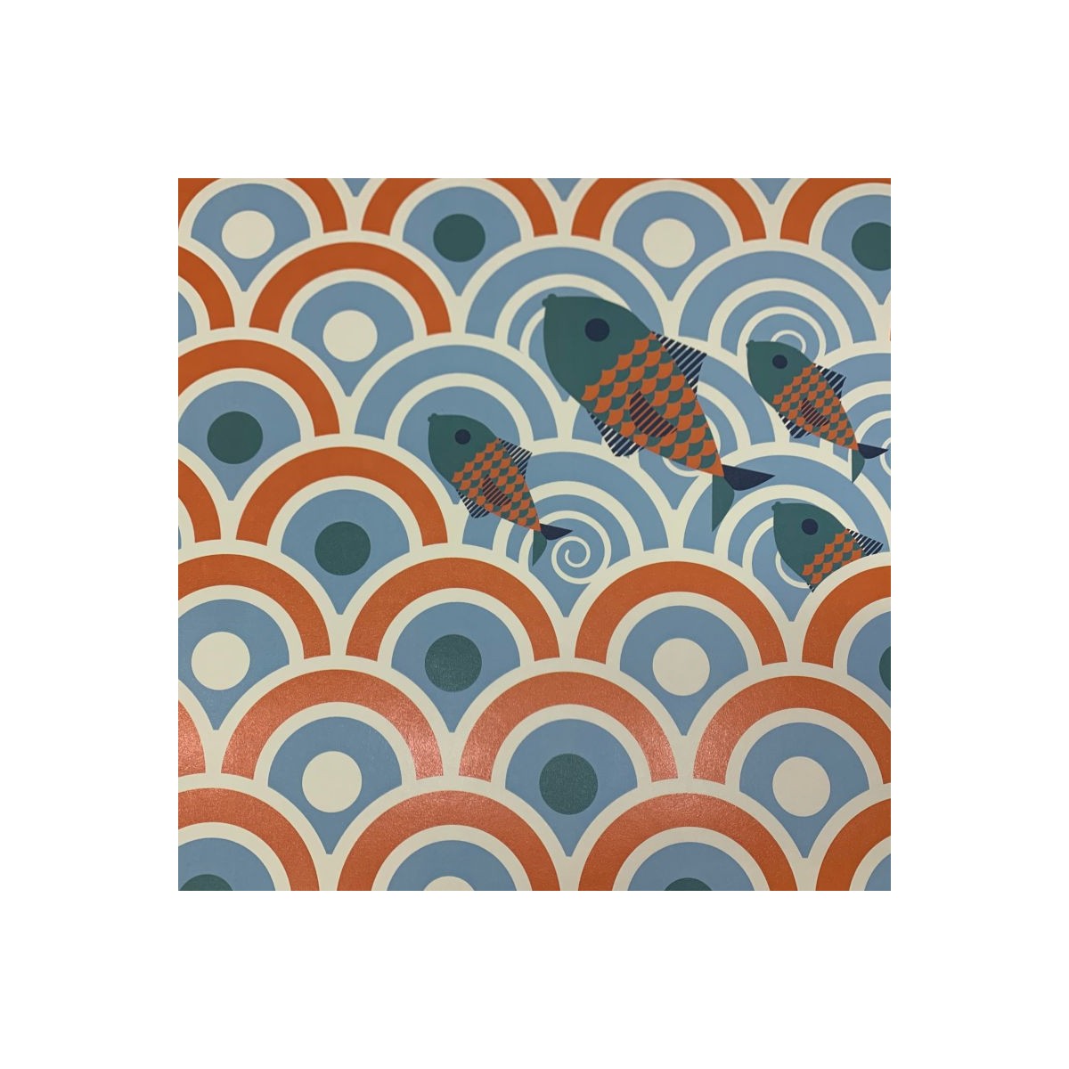 Sardines ozdobny pas tapety Marin, Djeco