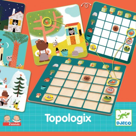 Djeco Topologix gra planszowa logiczna dla dzieci +4