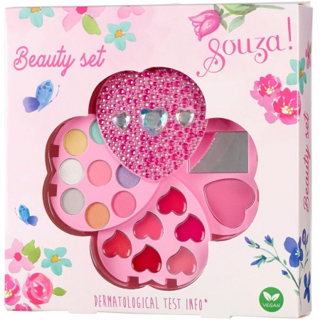 Duży zestaw do makijażu dla dzieci Beauty DeLuxe, Souza! Duży zestaw do makijażu dla dzieci Beauty DeLuxe, Souza!