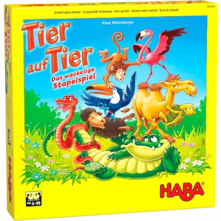 Haba Zwierzak na zwierzaku gra zręcznościowa +4 Haba Zwierzak na zwierzaku gra zręcznościowa +4