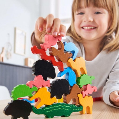 Haba Zwierzak na zwierzaku gra zręcznościowa +4 Haba Zwierzak na zwierzaku gra zręcznościowa +4