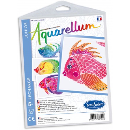 Ryby plansze do Aquarellum Junior, SentoSphere Ryby plansze do Aquarellum Junior, SentoSphere
