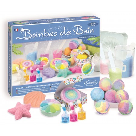 Zestaw do robienia kul do kąpieli Bath Bombs +8, SentoSphere