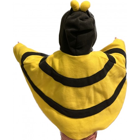 Przebranie Pszczółka ponczo z kapturkiem dla 2 latka