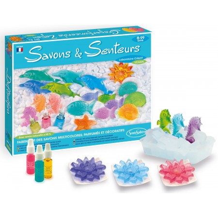 Mydełka zapachowe do robienia, prezent dla 7 latki, SentoSphere