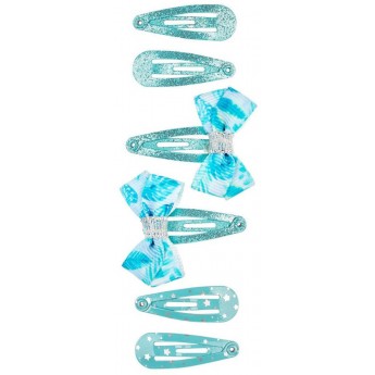 Spinki do włosów dla dziewczynki Alice niebieskie 6 szt, Souza!