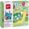 Apli Kids Zestaw kreatywny z naklejkami Liliput +3 Apli Kids Zestaw kreatywny z naklejkami Liliput +3