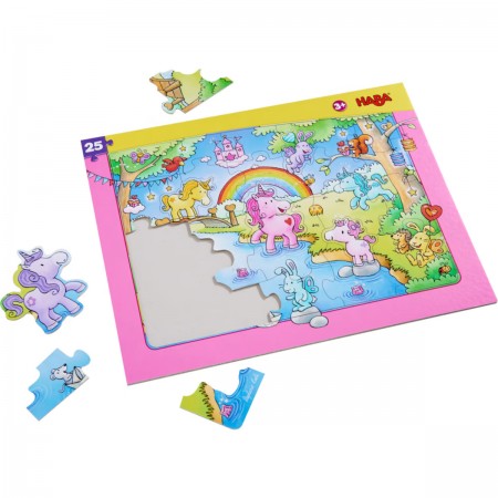 Haba Puzzle Jednorożec 25 elementów w ramce