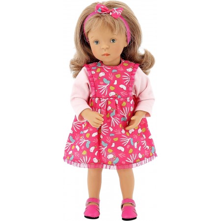 Petitcollin Lalka dla dzieci Valentine 34cm z łóżeczkiem Petitcollin Lalka dla dzieci Valentine 34cm z łóżeczkiem