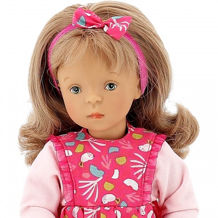 Petitcollin Lalka dla dzieci Valentine 34cm z łóżeczkiem Petitcollin Lalka dla dzieci Valentine 34cm z łóżeczkiem