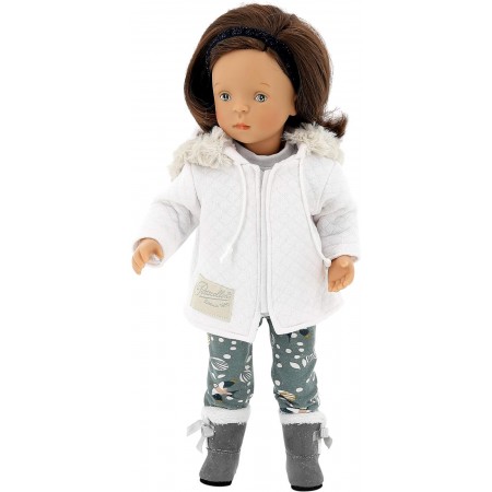 Petitcollin Lalka dla dzieci Anaelle 34cm z łóżeczkiem Petitcollin Lalka dla dzieci Anaelle 34cm z łóżeczkiem