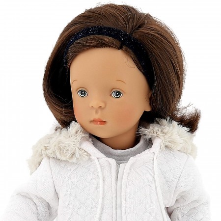 Petitcollin Lalka dla dzieci Anaelle 34cm z łóżeczkiem Petitcollin Lalka dla dzieci Anaelle 34cm z łóżeczkiem