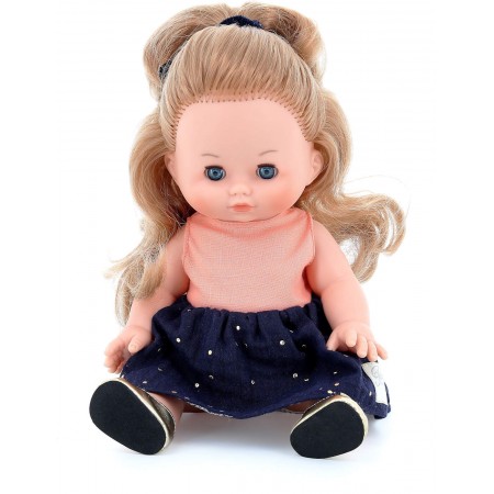 Petitcollin Lalka dla 3 latki Juliette 28cm z długimi włosami zabawka Petitcollin Lalka dla 3 latki Juliette 28cm z długimi włosami zabawka