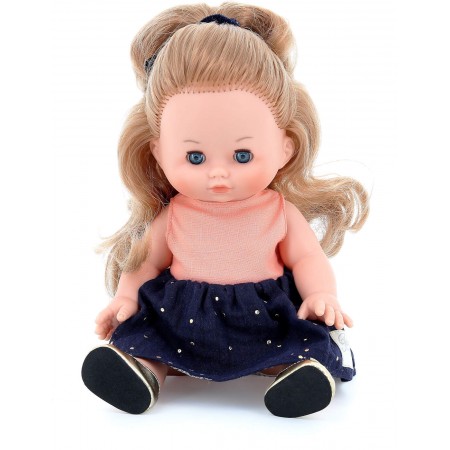 Petitcollin Lalka dla 3 latki Juliette 28cm z długimi włosami zabawka