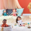 Petitcollin Koszyczek miękki wzór Cafe-Caramel 36 cm, dla lalek do 28cm +10m Petitcollin Koszyczek miękki wzór Cafe-Caramel 36 cm, dla lalek do 28cm +10m