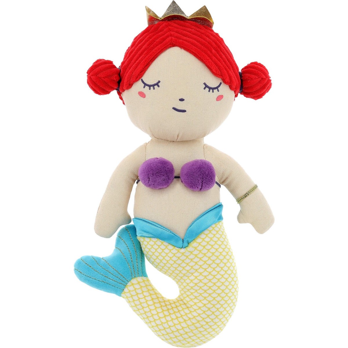 Mała Syrenka przytulanka dla niemowląt +10m