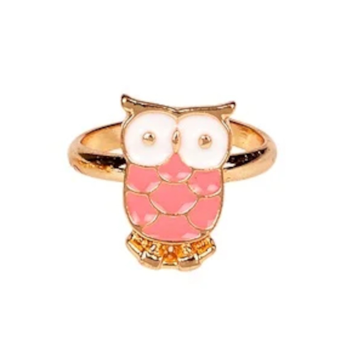 Pierścionek regulowany Sowa dla dziewczynki, Souza!