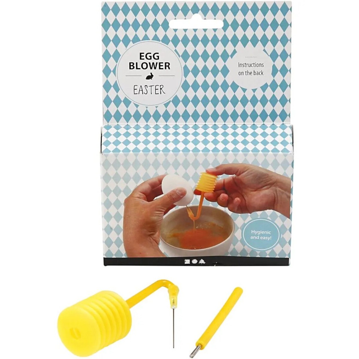 Przyrząd do wydmuchiwania jajek