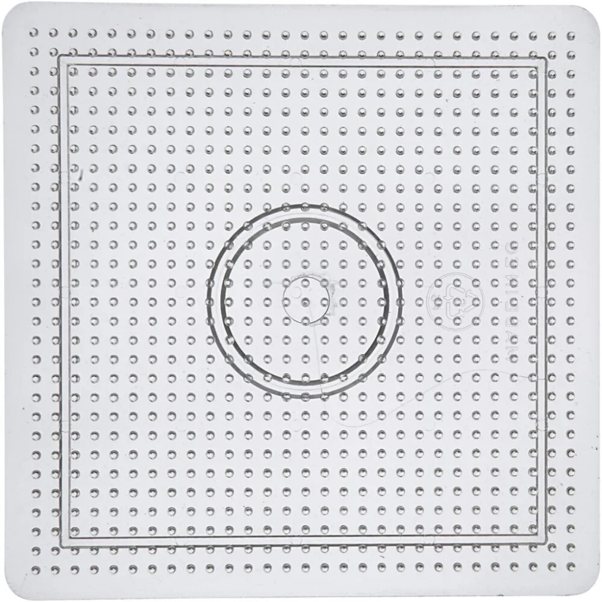 Podkładka do koralików kwadrat 14,5x14,5cm, Creotime