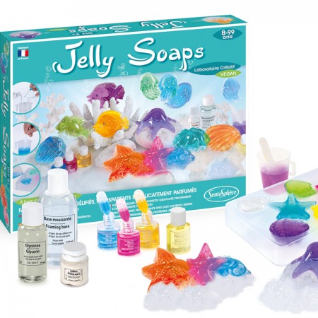 Mydełka żelowe Jelly Soap do robienia dla dzieci +8, SentoSphere
