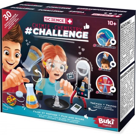 Buki Chemistry #Challenge 30 doświadczeń chemicznych dla dzieci +10 lat