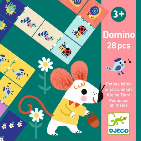 Djeco Gra domino Małe Zwierzątka od 3 lat Djeco Gra domino Małe Zwierzątka od 3 lat