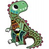 Janod Zestaw kreatywny Do zdrapywania Dinozaury +5 Janod Zestaw kreatywny Do zdrapywania Dinozaury +5