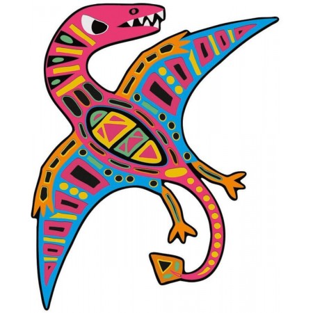 Janod Zestaw kreatywny Do zdrapywania Dinozaury +5 Janod Zestaw kreatywny Do zdrapywania Dinozaury +5