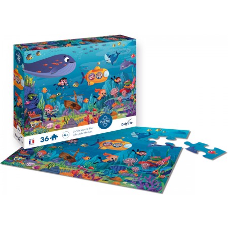 Puzzle 36 elementów Głębiny Morskie, Calypto | Dadum Kraków Puzzle 36 elementów Głębiny Morskie, Calypto | Dadum Kraków