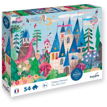 Puzzle 54 elementy Zaczarowany Zamek, Calypto | Dadum Kraków Puzzle 54 elementy Zaczarowany Zamek, Calypto | Dadum Kraków