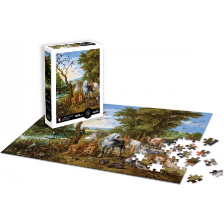 Puzzle 1000 Noe Prowadzi Zwierzęta do Arki (Brueghel)
